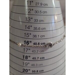 Vintage Marvella silver tone necklace